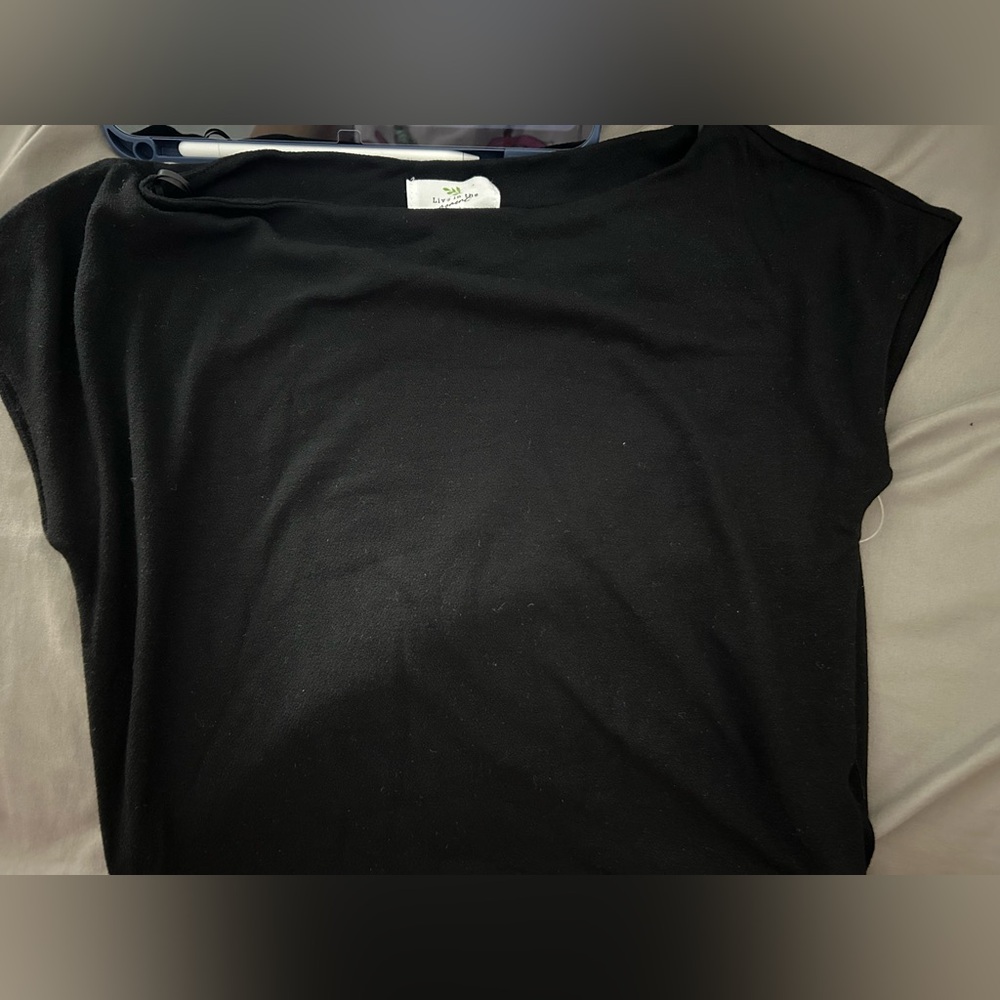 BRAND NEW Classic Black Knit Tank Top